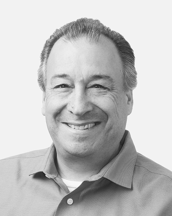 CSB Mortgage Loan Officer Curtis Blau's black-and-white headshot