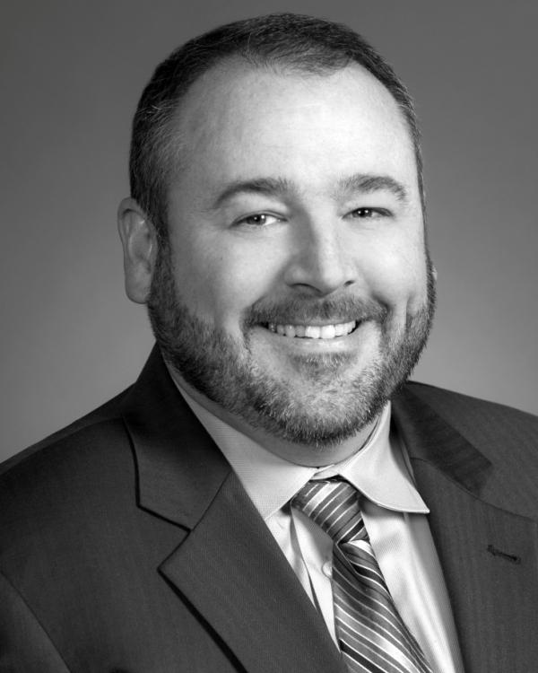 CSB Mortgage Loan Officer Michael Horrigan's black-and-white headshot